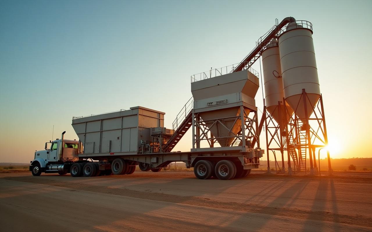 Mobile Batch Plant